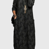 Victoria - Ikdienišķs Round - Neck kleita
