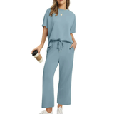 Avery™ - Lässiges Oberteil- und Hosen-Set
