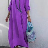 Leonore - Gaisīgs Oversized Kleita