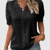 Avienne - Elegants V - Neck blūze