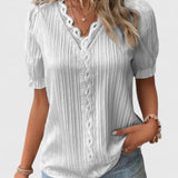 Avienne - Elegants V - Neck blūze
