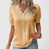 Avienne - Elegants V - Neck blūze