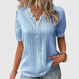 Avienne - Elegants V - Neck blūze