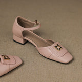 Lilette Buckle Ādas Mary-Janes