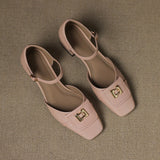 Lilette Buckle Ādas Mary-Janes