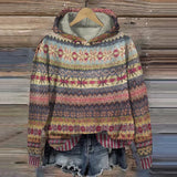 PAOLA™ | ETHNISCHER KAPUZENPULLOVER