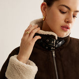 Silvana | Vintage brūna veste sievietēm