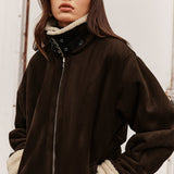 Silvana | Vintage brūna veste sievietēm