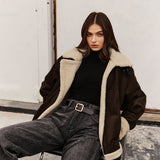 Silvana | Vintage brūna veste sievietēm