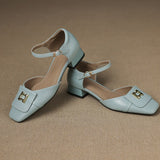Lilette Buckle Ādas Mary-Janes