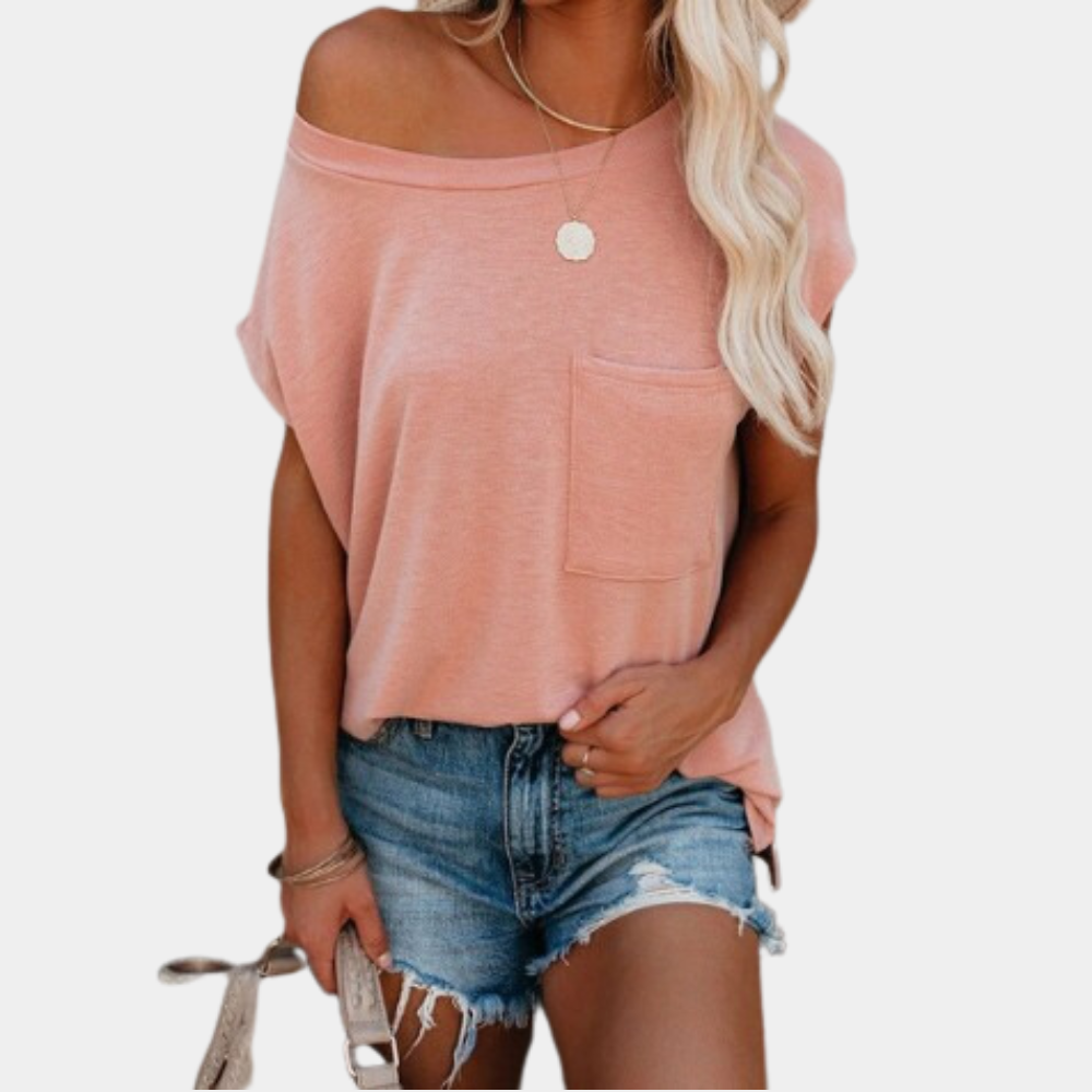 Gema | Sieviešu brīvā laika vasaras T-krekls