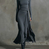 Naiara - Maxi dress ar side knot
