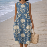 Avery | Boho Midi Kleita
