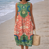 Roxelane | Boho Midi Kleita