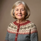 Zinta | Vintage adīta kardigāna