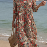 Queenie | Elegantes Blumendesign Kleid