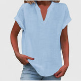 Xavinah - Ērts V - Neck blūze