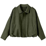 Damen Oversized Jacke mit praktischen Taschen