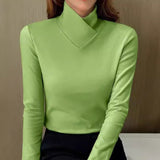 Beverley - Elegants augsta apkakle Fit