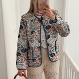 Damen Langarm Rundhalsjacke mit Taschen
