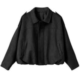 Damen Oversized Jacke mit praktischen Taschen