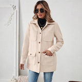 Damen Utility-Jacke mit praktischen Taschen