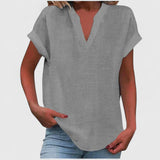 Xavinah - Ērts V - Neck blūze