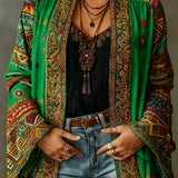 Darcy - Boho izšūts Kimono kardigāns