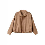 Damen Oversized Jacke mit praktischen Taschen