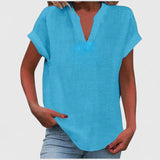 Xavinah - Ērts V - Neck blūze