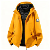 Damen Softshell-Outdoorjacke mit abnehmbarer Innenjacke
