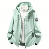 Damen Softshell-Outdoorjacke mit abnehmbarer Innenjacke