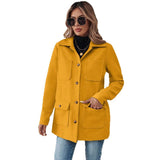 Damen Utility-Jacke mit praktischen Taschen