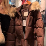 Adèle – Sieviešu ziemas quilted mētelis ar noņemamu kapuci