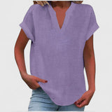 Xavinah - Ērts V - Neck blūze
