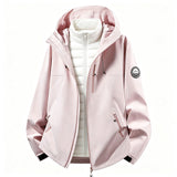 Damen Softshell-Outdoorjacke mit abnehmbarer Innenjacke