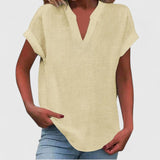 Xavinah - Ērts V - Neck blūze