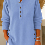Livia – Pullover mit eleganten Knopfakzenten