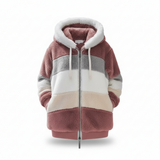 Julia | Oversized Weste mit Kapuze