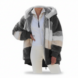 Julia | Oversized Weste mit Kapuze