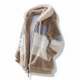 Julia | Oversized Weste mit Kapuze