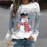 Amalia - Weihnachts Schneemann Pullover