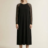 Noémie | Elegantes Damen V-Ausschnitt Spitzenkleid