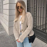 Veda | Elegants un moderns sieviešu pūkains mētelis