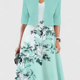 Chantal - Elegants midi kleita