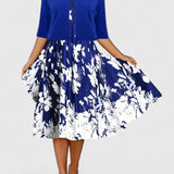 Chantal - Elegants midi kleita