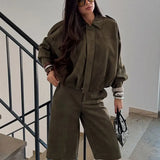 Malia | Elegantā zaļā pārejas veste sievietēm