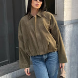 Malia | Elegantā zaļā pārejas veste sievietēm