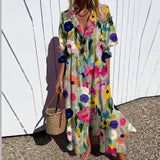 Rimmey - Beachcomber Boho midi kleita