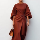 Katarzyna - Maksi kleita ar Kimono Sleeve
